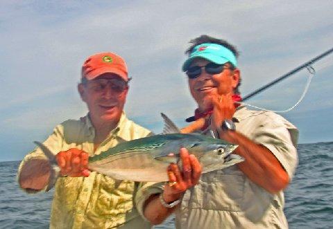 Albie on Fly Oct 15 2012, Vessel Fly Reel Captain Jake Jordan