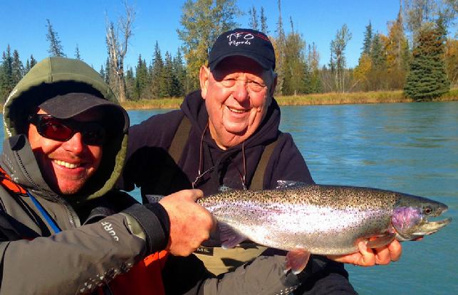 Another fat Kenai River Rainbow September 24, 2014